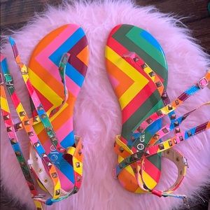 Rainbow Sandals